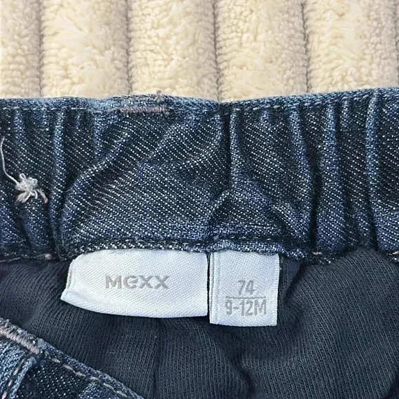 Mexx - 9-12 months - Durable soft cotton denim style pull on jeans. - Picture 4 of 7